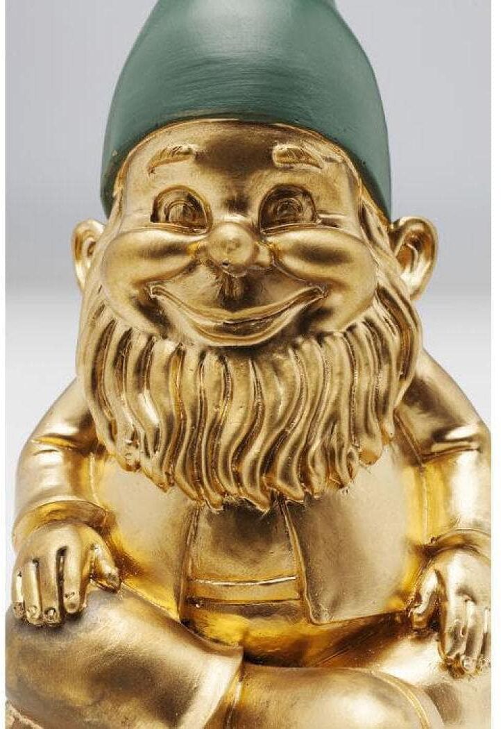 Dekofigur KARE DESIGN "Zwerg Sitting", bunt, Polyresin, Dekofiguren, Dekofigur bunt Einheitsgröße