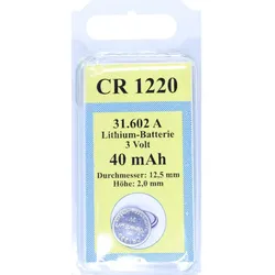Batterie Lithium 3V Cr 1220 1 ST