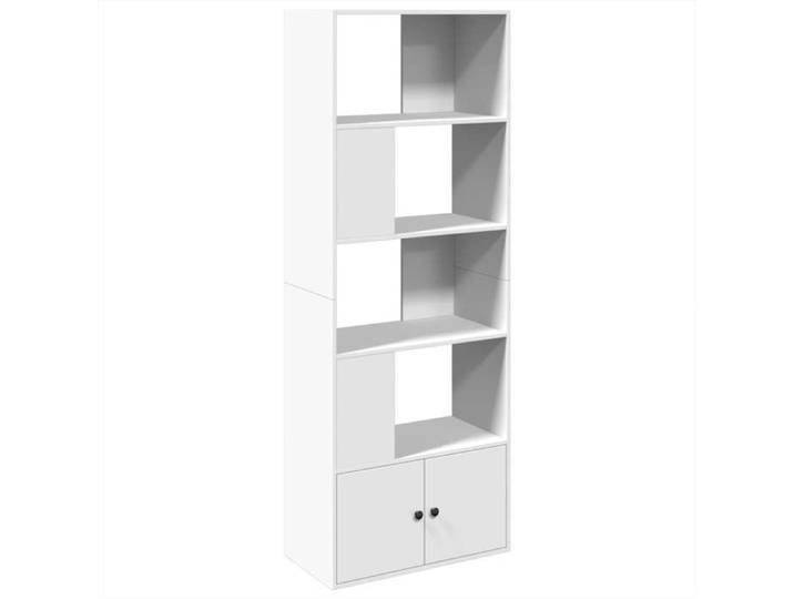 Bibliothèque maison - Bibliothèque blanc 70x36x189 cm bois d'ingénierie - 41.6kg _15780