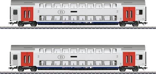 Märklin 043566 H0 Doppelstockwagen-Set SNCB