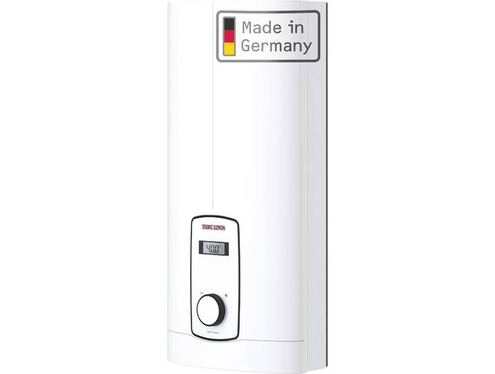 Komfort-Durchlauferhitzer STIEBEL ELTRON DHB-E 18/21/24 LCD, gradgenaue Temperaturwahl , weiß, B:22,5cm H:46,6cm T:11,6cm, Durchlauferhitzer, Komfort-Durchlauferhitzer, 3i Technologie für konstante Warmwassertemperatur