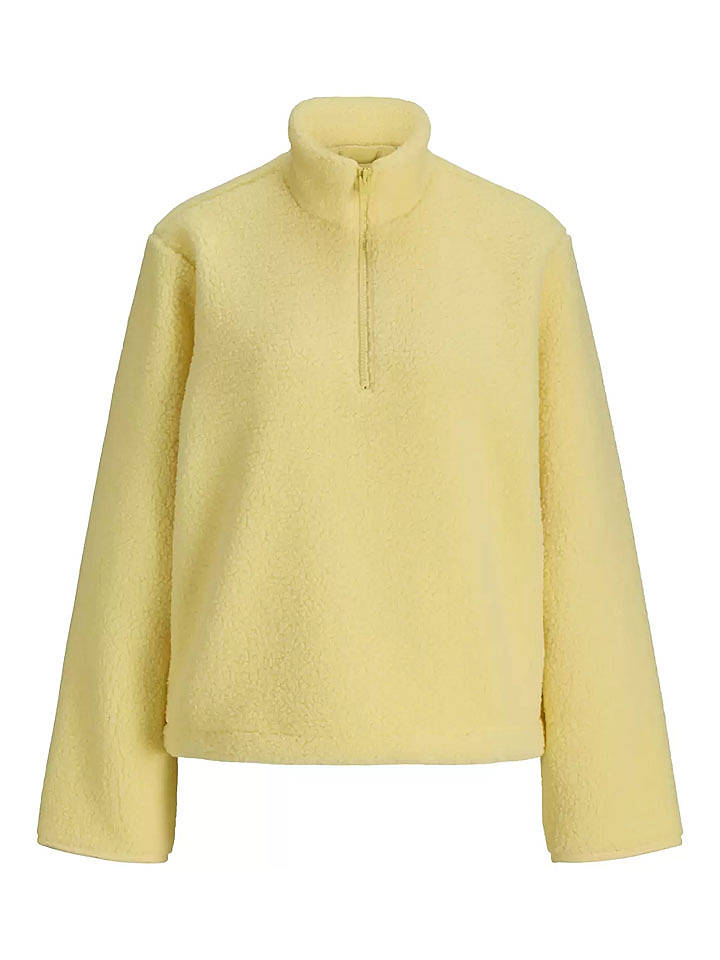 JJXX Fleecepullover "Vera" in Gelb - S