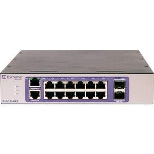 Extreme networks 210-12t-GE2, Managed, L2, Gigabit Ethernet (10/100/1000)
