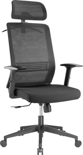 SpeaKa Professional Bürodrehstuhl SP-MOC-001 Schwarz SP-13497412 1St.
