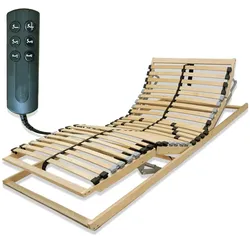 Coemo elektrischer Lattenrost 90x200 cm Ergo mit Motor Kopf- und Fußteil verstellbar Bausatz
