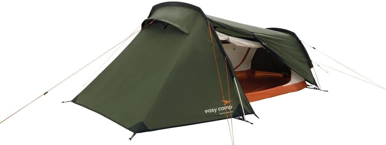 Tunnelzelt EASY CAMP "Sarek 2", grün, Zelte, B/H/L: 265cm x 95cm x 170cm, Tunnelzelt, B:265cm H:95cm L:170cm grün B/H/L: 265cm x 95cm x 170cm