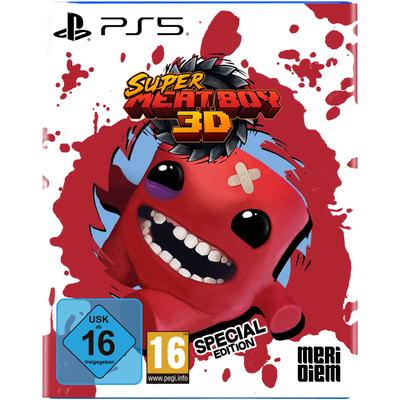 MERIDIEM GAMES Spielesoftware "Super Meat Boy 3D Special Edition", rot, PlayStation 5, Spielesoftware