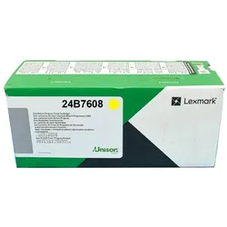 Lexmark 24B7608 Tonerkartusche 1 Stück(e) Original Gelb