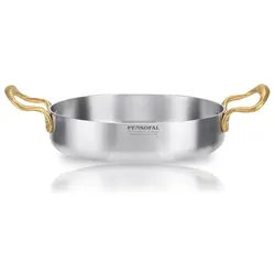 Pensofal 4906 Academy Class Cylindrical Pan With Two Handles 28cm, Pfanne + Kochtopf, Silber