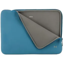 Mobilis Skin Sleeve 12.5-14"-PRUn Blue and Grey (14", Apple), Notebooktasche, Blau, Grau