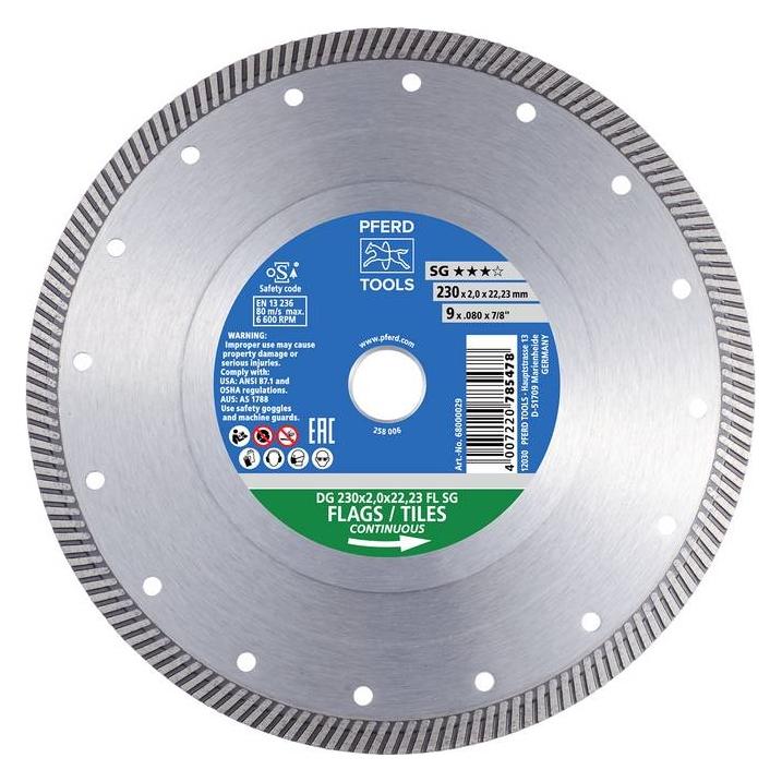 Pferd TOOLS 68000027 DG 150 x 1,6 x 22,23 FL SG Diamanttrennscheibe Durchmesser (68000027)