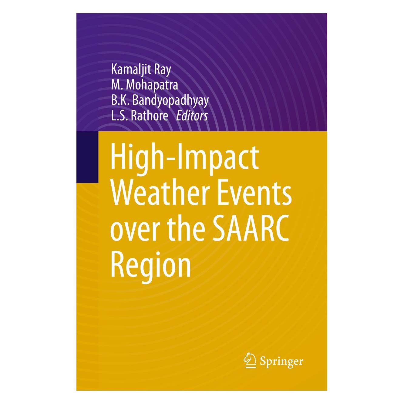 Springer High-Impact Weather Events over the SAARC Region (9783319102160)