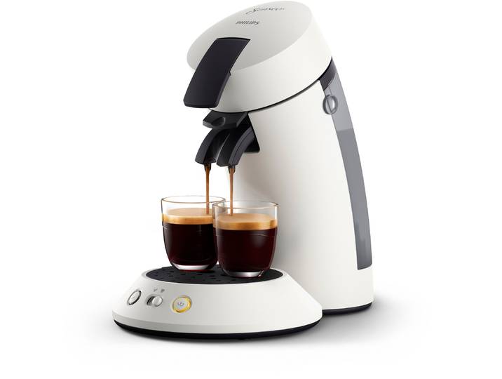 PHILIPS SENSEO Kaffeepadmaschine Original Plus CSA210/60, mit zwei Kaffee-Einstellungen , weiß, 2, Kaffeemaschinen, Kaffeepadmaschine