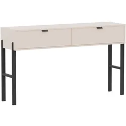 KONSOLENTISCH Cortina mit 2 Schubladen, Sandbeige