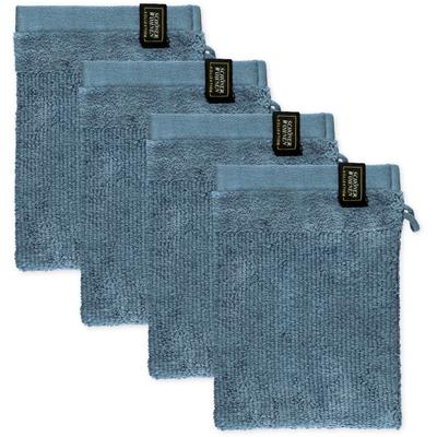 Waschhandschuh "Sense", blau, B:16cm L:21cm, Frottee, SCHÖNER WOHNEN-KOLLEKTION, Handtücher, mit Velourborte, hautschmeichelnde Airtouch Qualität, super weich