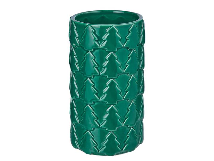 Vase sapin 10 x 18 x 10cm Vert/Vert foncé