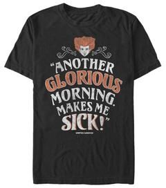 Men's Big & Tall Another Glorious Morning Tee by Disney in Black (Size 5XL)