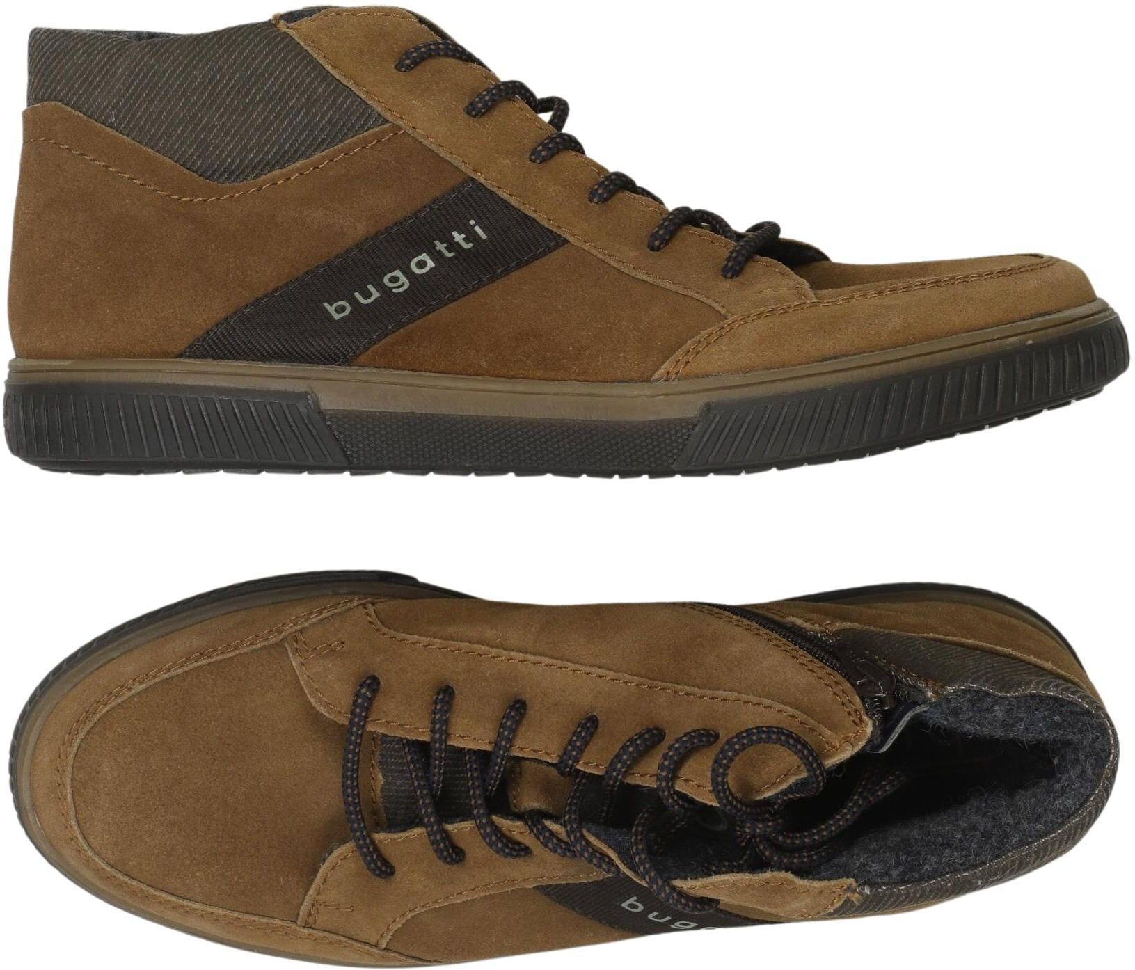 Bugatti Herren Stiefel, Braun, Gr. EU 45, Leder - Second Hand