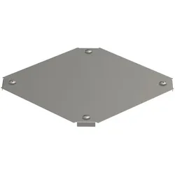 OBO 7139026 Deckel Kreuzung für RKM 300 B=300mm, A2, 1.4301, 2B