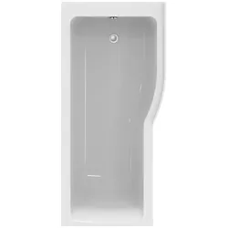 Ideal Standard Connect Air Raumspar-Badewanne rechts, weiß, 1695x795x390 mm, Sanitär-Acryl mit Duschzone