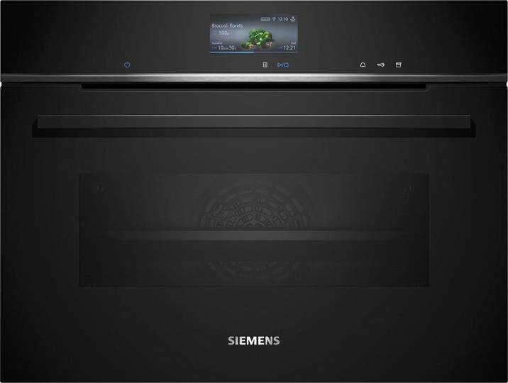 Siemens CS736G1B1 - iQ700 - inbouw combi-stoomoven (45 cm)