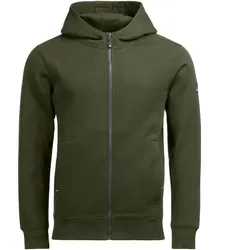 Kapuzen-Sweatjacke "QUENTIN" - 3XL - olive