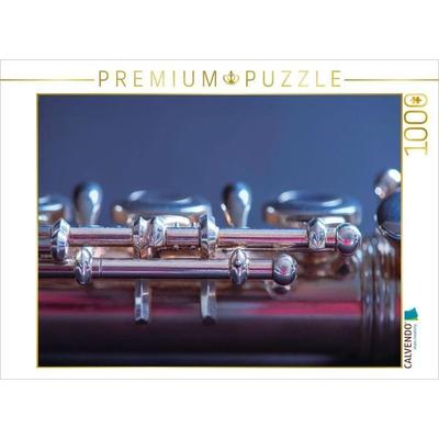 CALVENDO Puzzle Klappe einer Querflöte | 1000 Teile Lege-Größe 64x48cm Foto-Puzzle für glückliche Stunden
