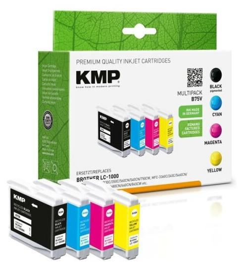 KMP Patroon voor Brother LC-1000VAL Multipack 400-500S B75V