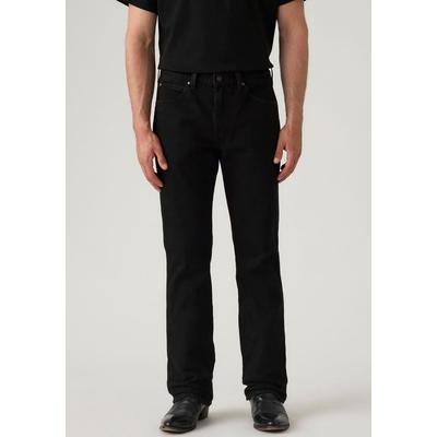 Bootcut-Jeans LEVI'S "537™ WESTERN BOOTCUT", Herren, Gr. 38, Länge 32, run the road rinse, Denim/Jeans, Obermaterial: 99% Baumwolle, 1% Elasthan, bootcut fit lang, Jeans, im 5-Pocket-Style