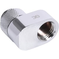 Eiszapfen 16mm Versatzstück drehbar G1/4 AG auf G1/4 IG, Verbindung chrom