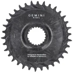 GEMINI Kettenblatt Rigel Carbon rund Direct Mount | 1-fach narrow-wide