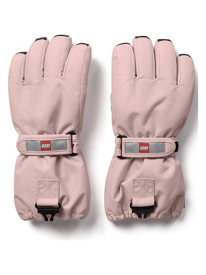 LEGO Ski-/ Snowboardhandschuhe "Atlin" in Rosa - 122/128
