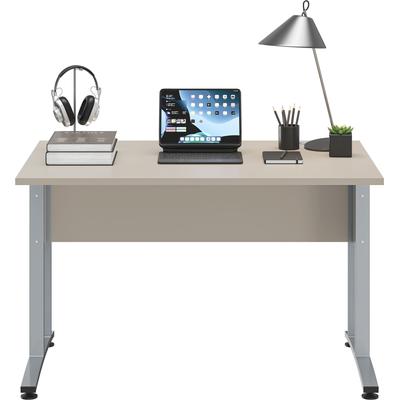 Schreibtisch FMD "Calvi", beige (cashmere), B:120cm H:75cm T:80cm, Tische, Schreibtisch