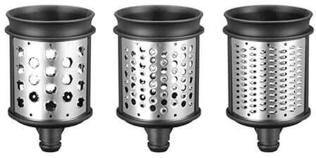 KitchenAid Artisan Three Additional Drum Shred, Grate & Slice