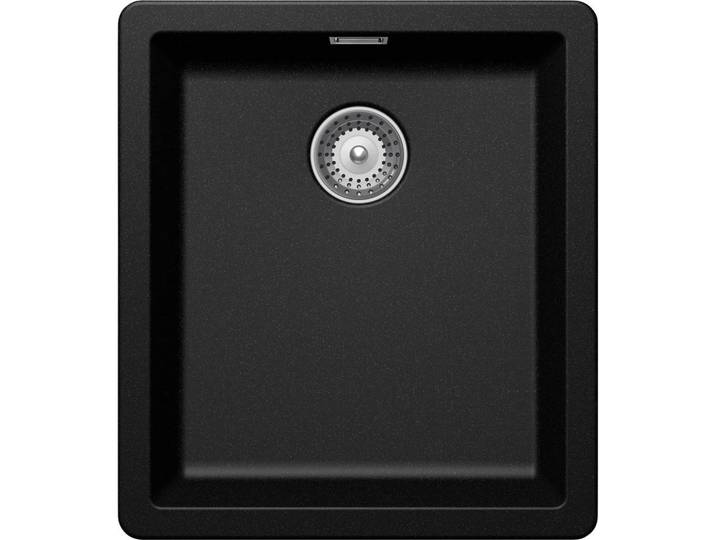 Schock Spüle Greenwich, Schwarz, Stein, 40.6x45.6 cm, Küchen, Küchenausstattung, Küchenspülen, Granitspüle