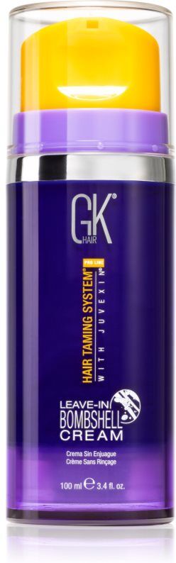 GK Hair Bombshell Leave-In Cream Nourishing Leave - In Conditioner for all types of blonde hair with pump 100 ml