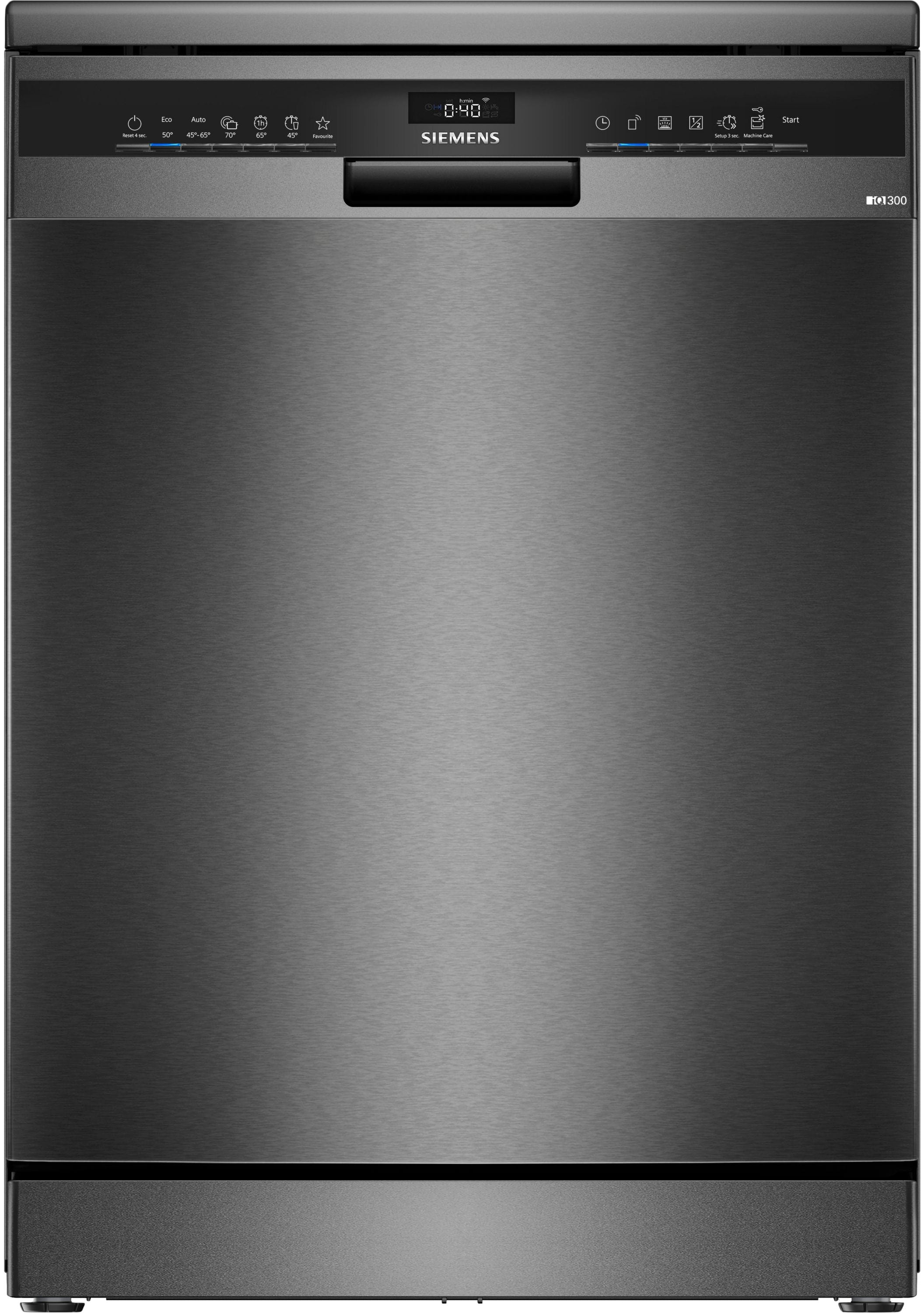 Siemens iQ300 SN23EC03ME 60 cm Geschirrspüler Freistehend Sehr leise 14 Maßgedecke aquaStop Funktion Wärmetauscher/EfficientDry