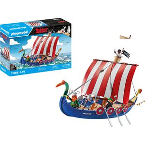 playmobil Spielset Asterix 71888, ab 5 Jahre, Piratenschiff, 88 Teile