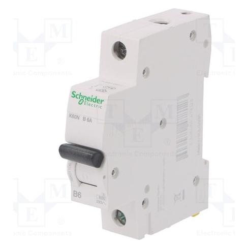 Schneider Electric Leitungsschutzschalter K60N 1P, 6A, B A9K01106 (A9K01106)
