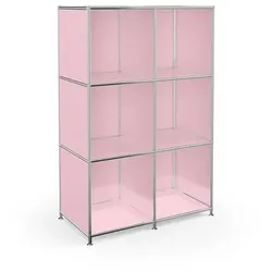 Aktenregal System 4 Metall Rosa