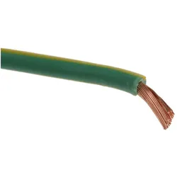 RS PRO, Kabelleitung, BK PVC Switchgear 2.5 Grn/Yellow Cable (25 m)