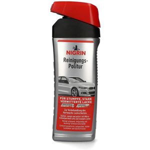 Nigrin Autopolitur 72950, Reinigungs-Politur, für alte, stumpfe und verwitterte Lacke, 500ml