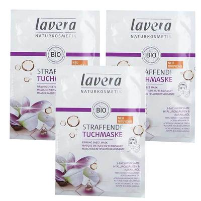 3 x lavera Tuchmaske straffend 3x1 St Tücher
