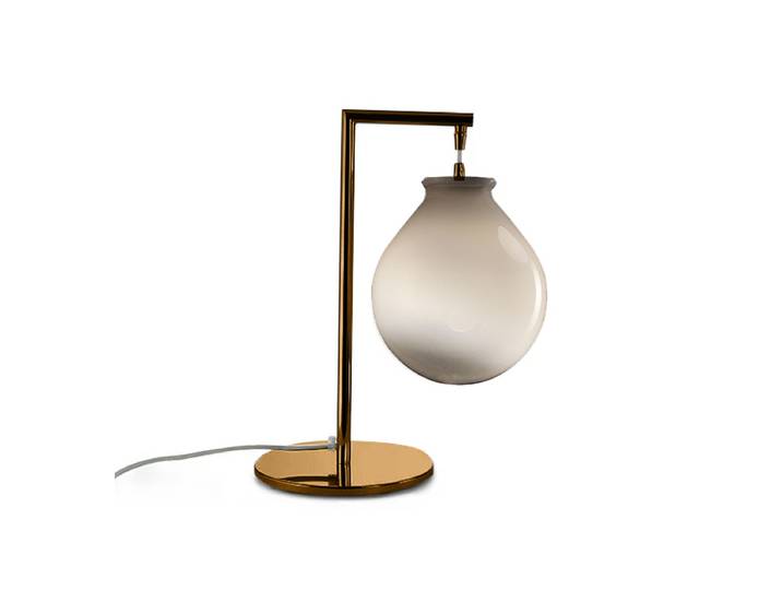 Murano Tischlampen Murano Balloon (Neu, Oro satinato, Graubraun)
