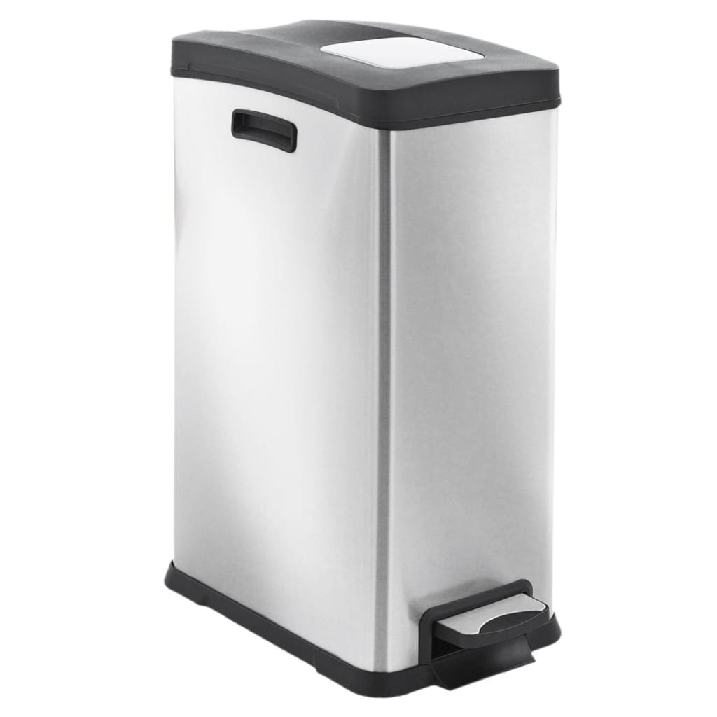 EKO Rejoice pedaalemmer 30 liter - Mat roestvrij staal