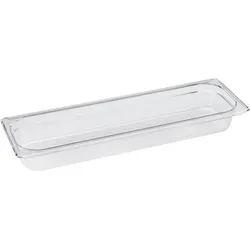 B.PRO GN-Behälter 2/4 Polycarbonat, Tiefe: 100 mm, Inhalt: 5,20 Liter