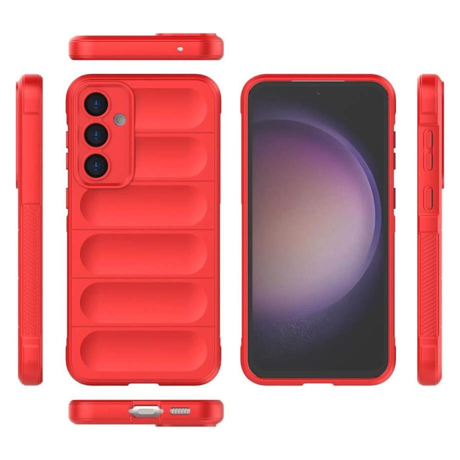 Cover-Discount Galaxy S23 FE - Rugged Protective Cover rot (Samsung Galaxy S23 FE) (660155915B)