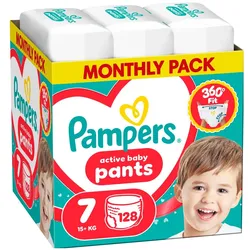Pampers Pants Size 7 1x128 (Gr. 7, Monatsbox, 128 Stk.)