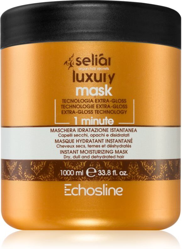 Echosline Seliár Luxury masque nourrissant pour des cheveux lisses et brillants 1000 ml