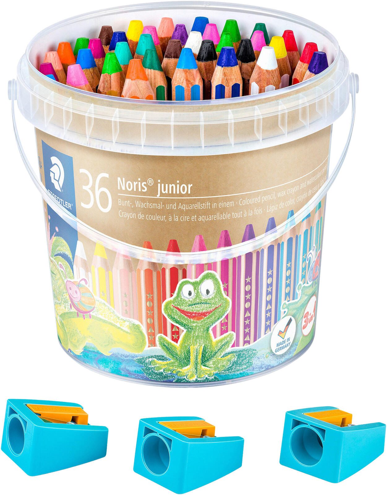 STAEDTLER Noris junior Buntstifte Mehrfarbig 140 C36